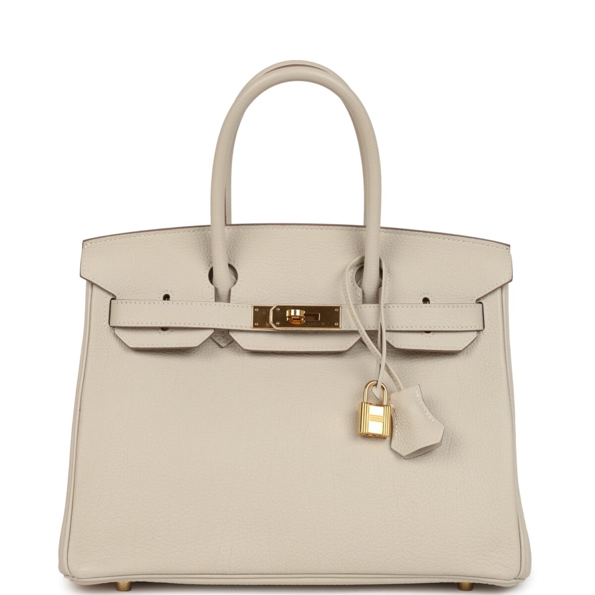 Hermes Birkin 30 Craie Togo GHW