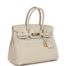 Hermes Birkin 30 Craie Togo GHW