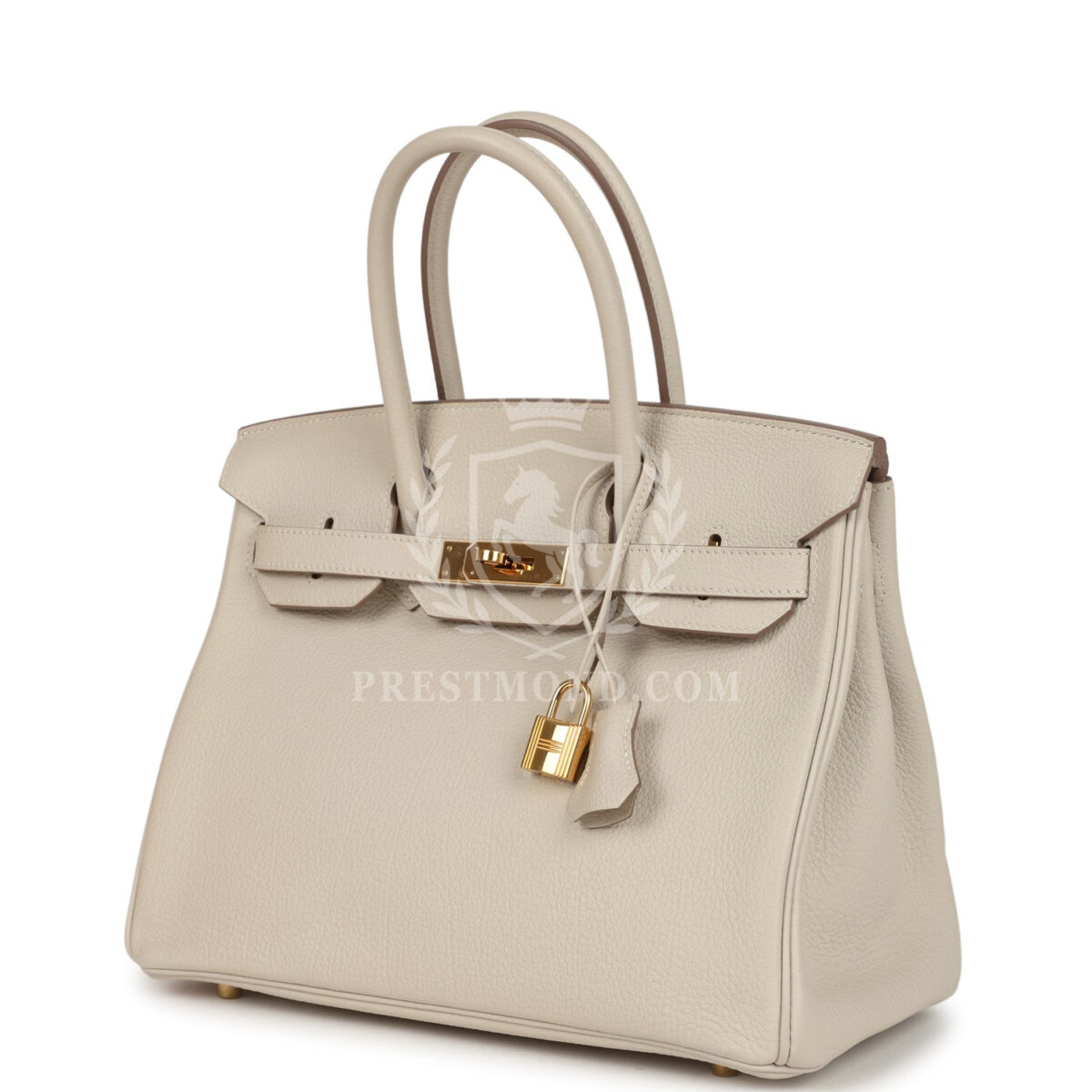 Hermes Birkin 30 Craie Togo GHW — изображение 5