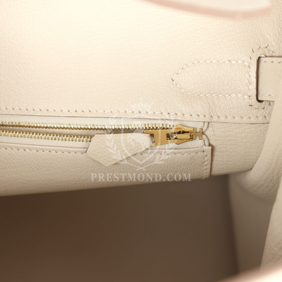 Hermes Birkin 30 Craie Togo GHW — изображение 9