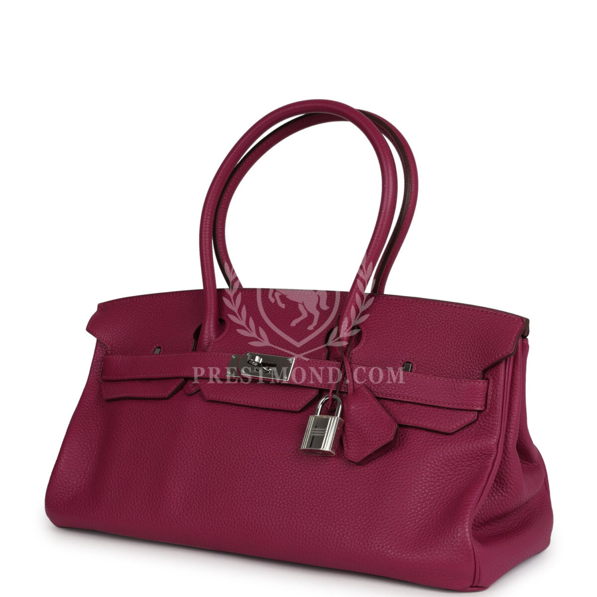 Vintage Hermes Shoulder Birkin 42 JPG Tosca Clemence PHW — изображение 5