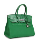 Hermes Birkin 30 Bambou Togo and Shiny Niloticus Crocodile Touch PHW