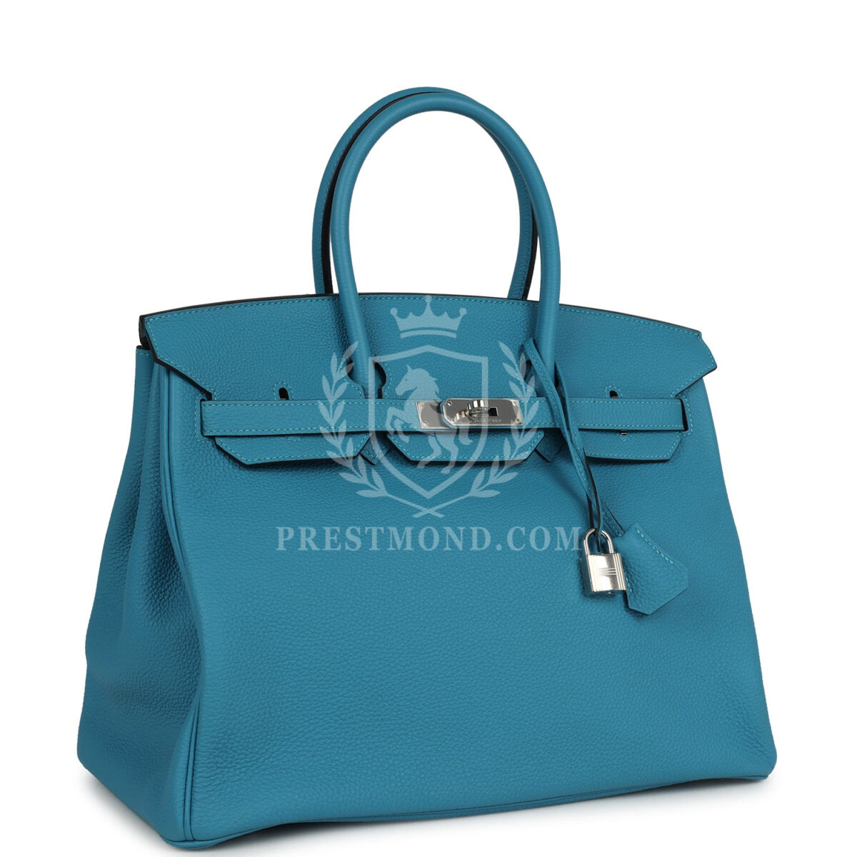 Hermes Birkin 35 Turquoise Togo PHW — изображение 2