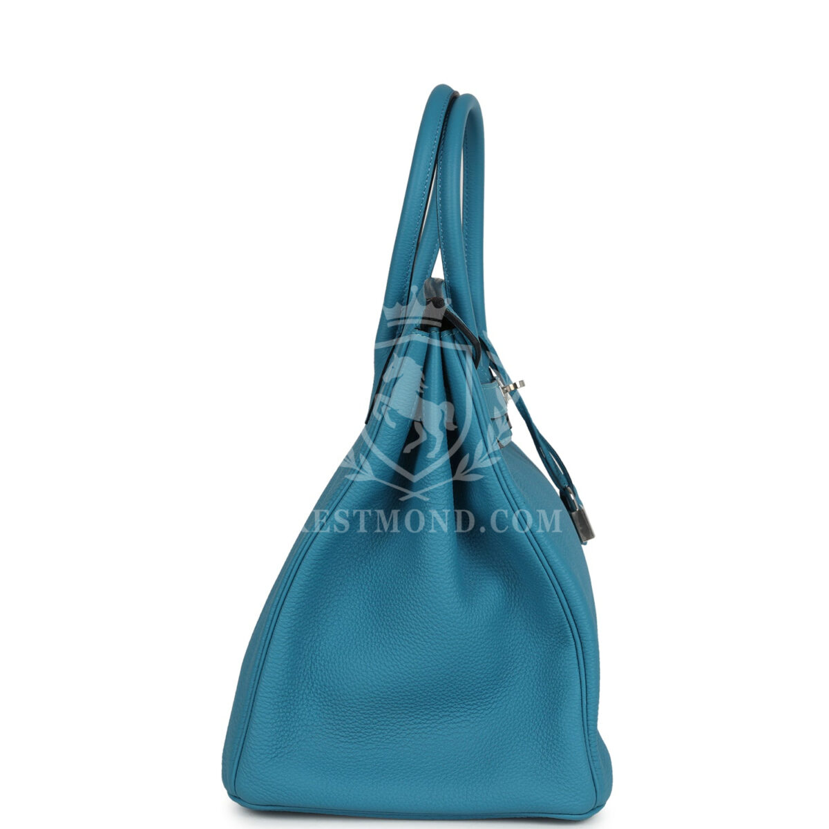 Hermes Birkin 35 Turquoise Togo PHW — изображение 3