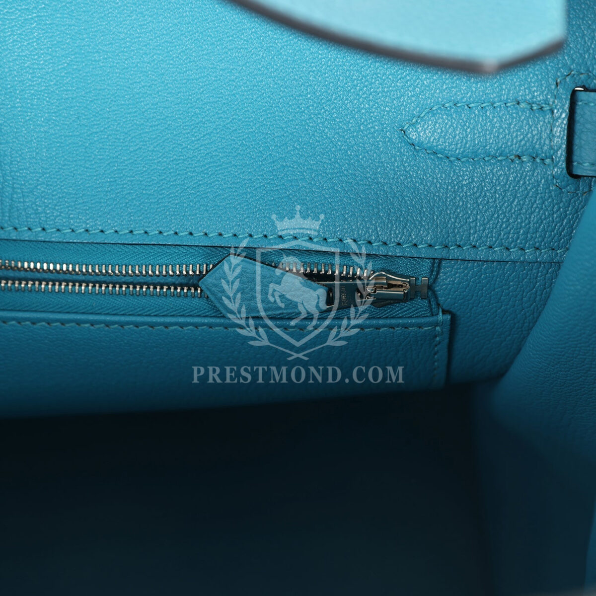 Hermes Birkin 35 Turquoise Togo PHW — изображение 9