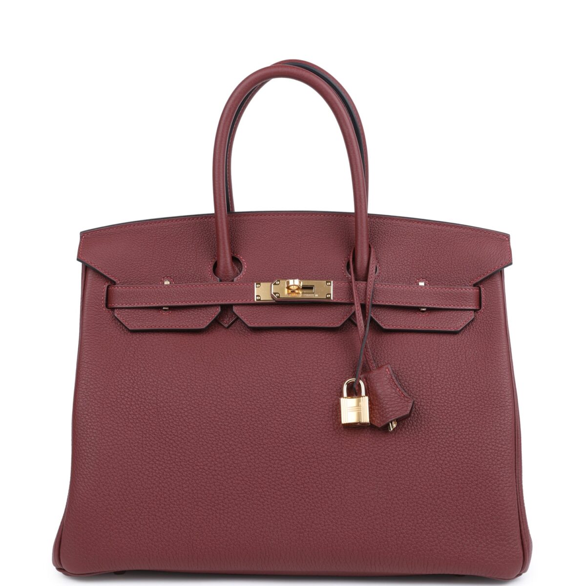Hermes Birkin 35 Rouge H Togo GHW