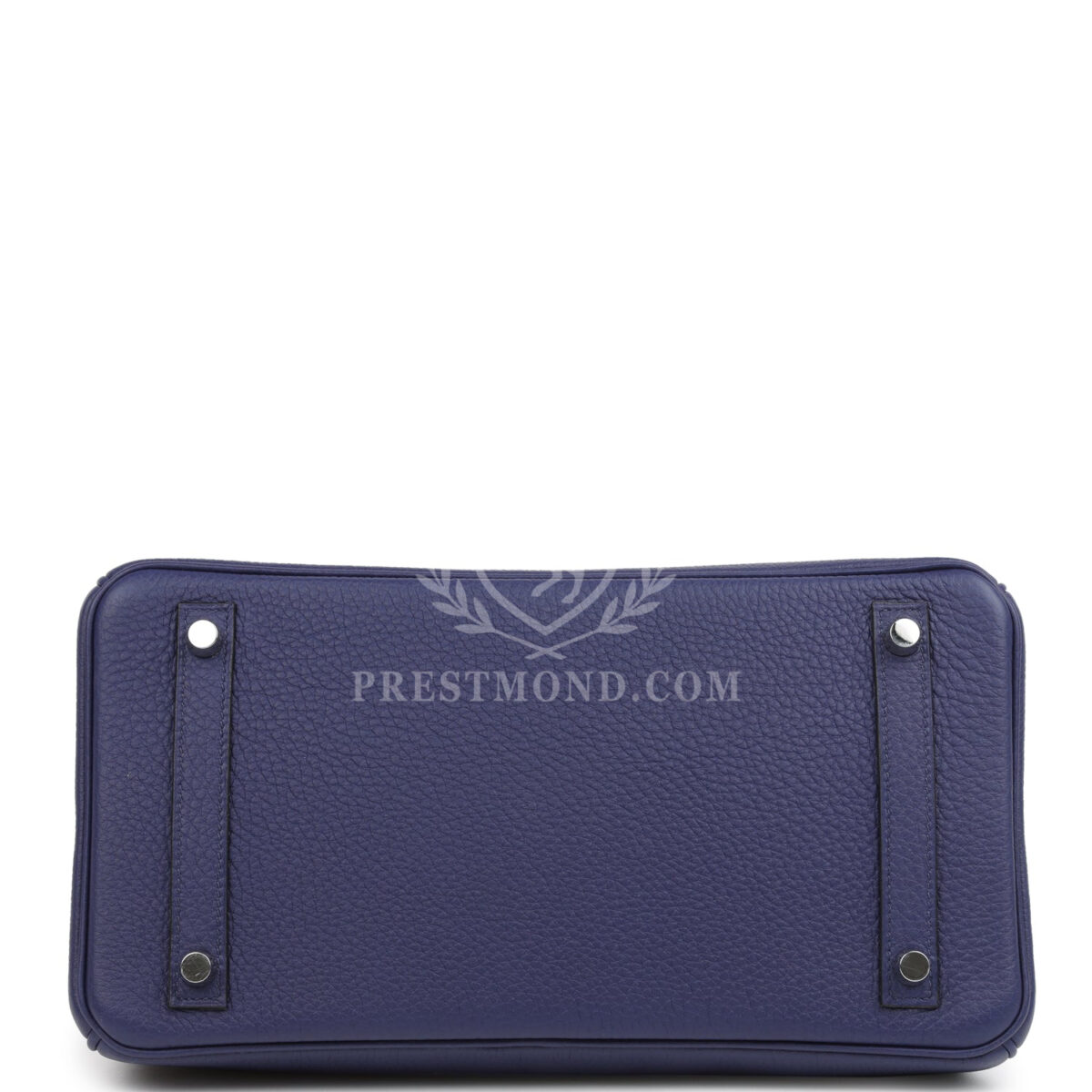 Hermes Birkin 30 Bleu Encre Togo and Shiny Niloticus Crocodile Touch PHW — изображение 6