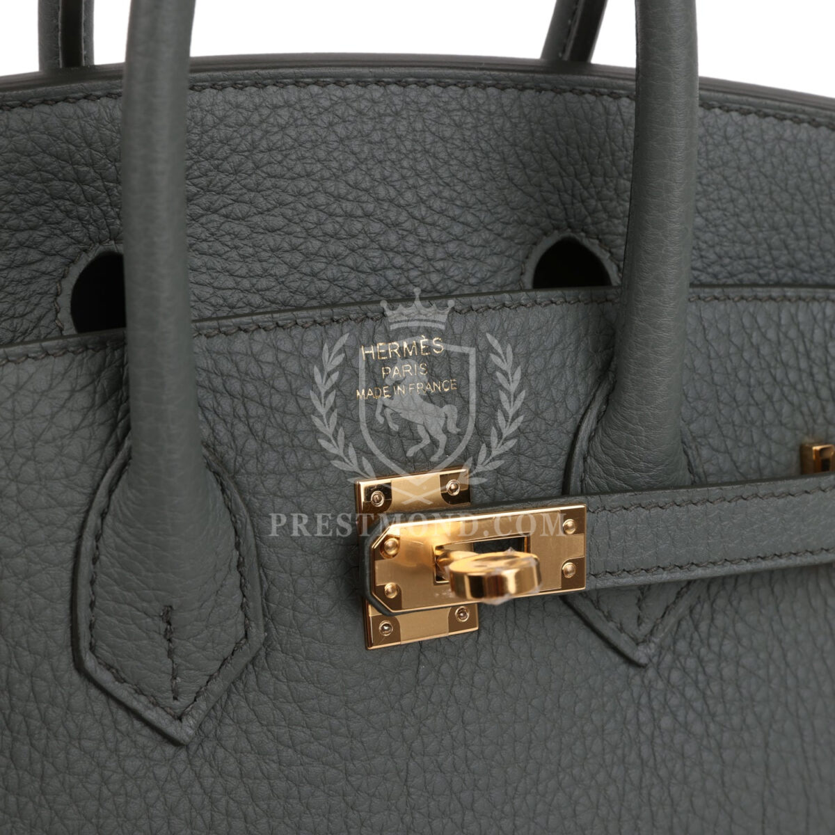 Hermes Birkin 25 Vert Amande Togo GHW — изображение 7