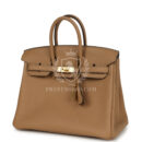 Hermes Birkin 25 Chai Togo GHW