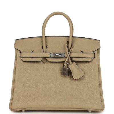 Hermes Birkin 25 Trench Verso Togo PHW