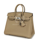 Hermes Birkin 25 Trench Verso Togo PHW