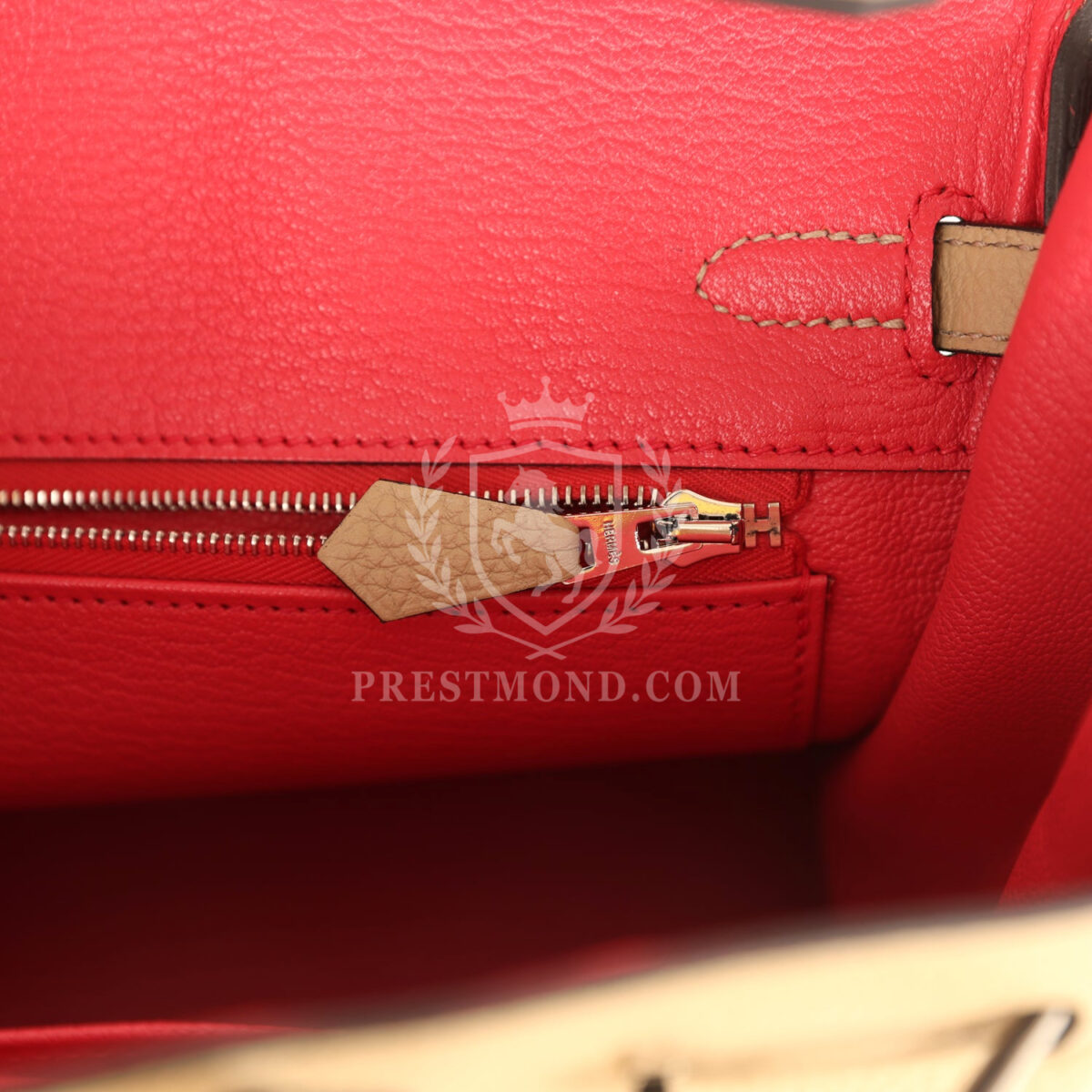 Hermes Birkin 25 Trench Verso Togo PHW — изображение 9