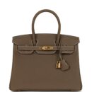 Hermes Birkin 30 Etoupe Togo GHW