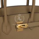 Hermes Birkin 30 Beige Marfa Togo GHW