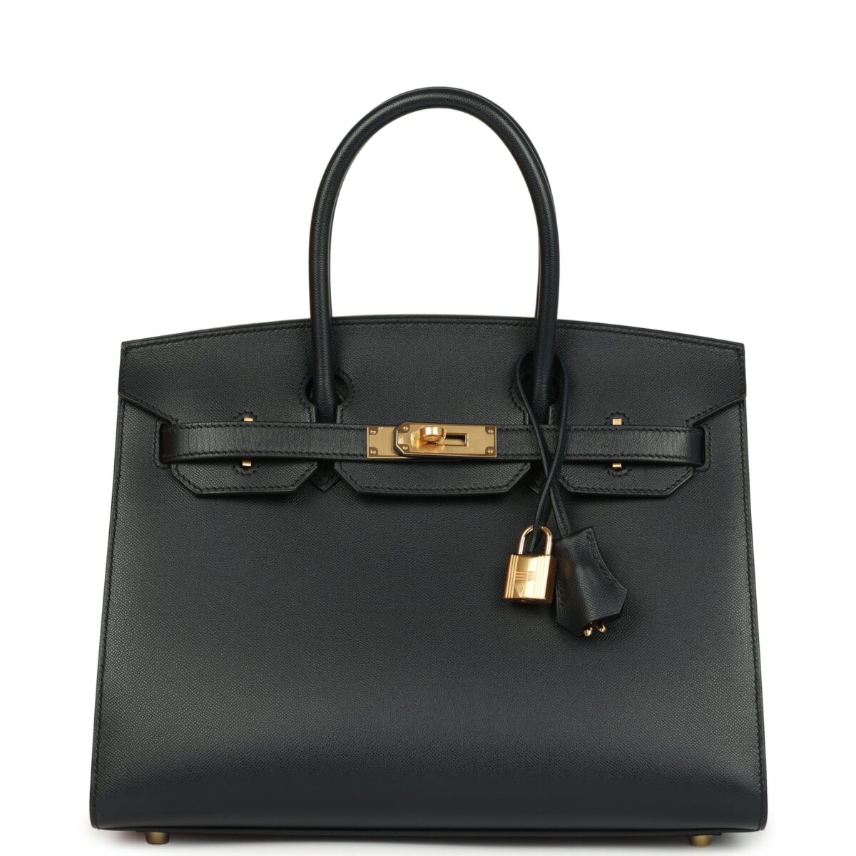 Hermes Birkin Sellier 30 Bleu Minuit Monsiuer GHW