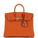 Hermes Birkin 25 Orange Togo PHW