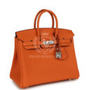 Hermes Birkin 25 Orange Togo PHW