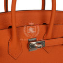 Hermes Birkin 25 Orange Togo PHW