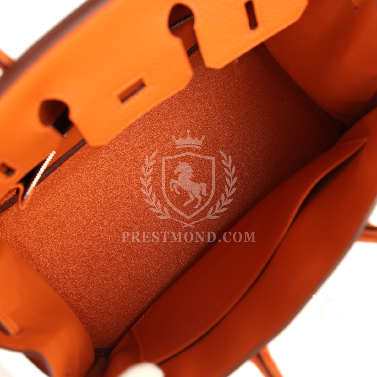 Hermes Birkin 25 Orange Togo PHW — изображение 8