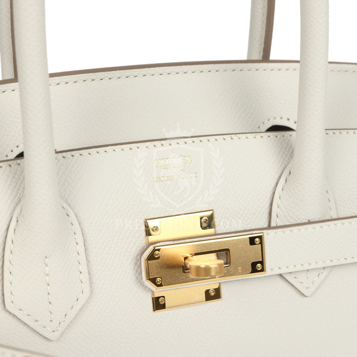 Hermes Birkin Sellier 30 Gris Pale Epsom GHW — изображение 7