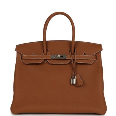 Hermes Birkin 35 Gold Togo PHW