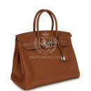 Hermes Birkin 35 Gold Togo PHW