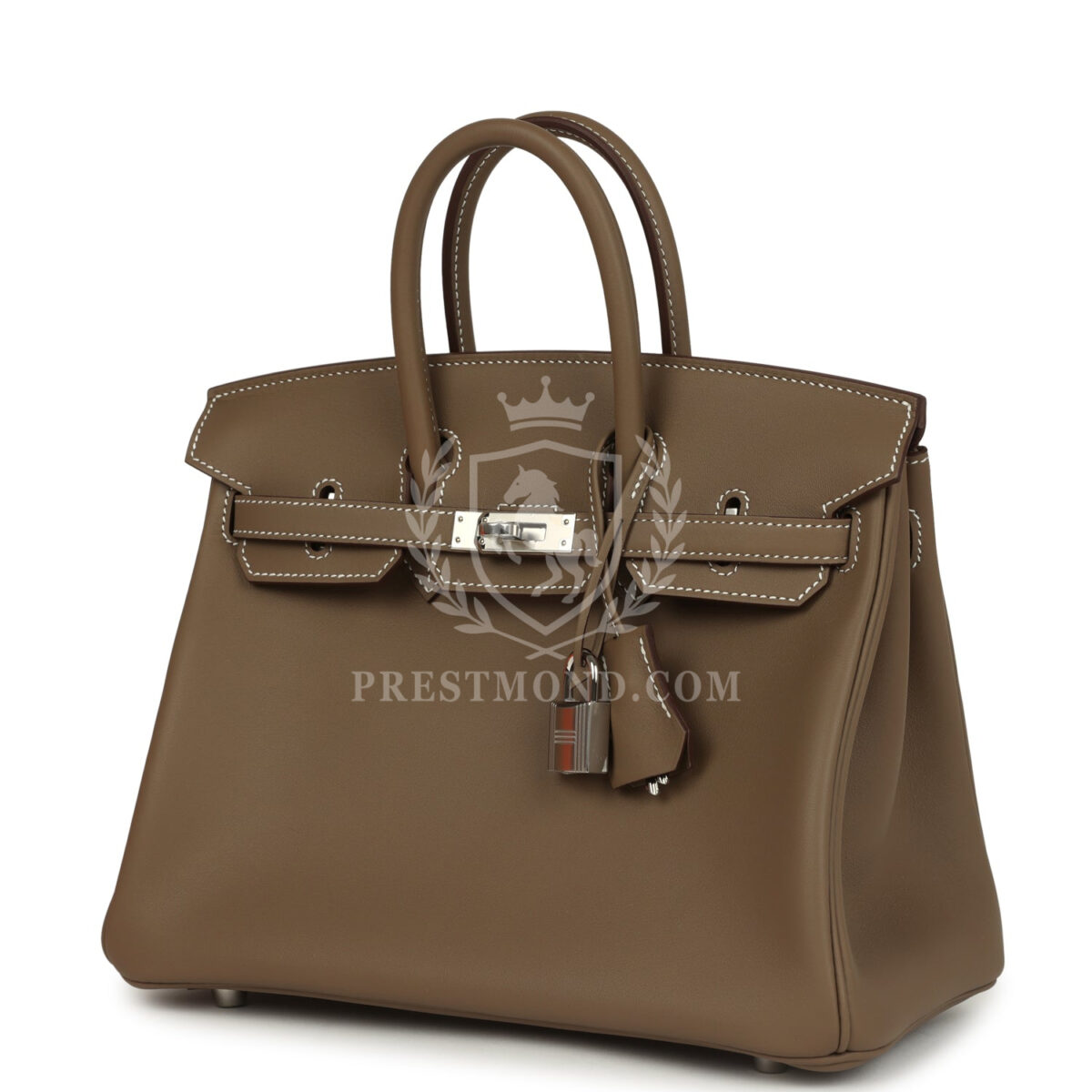 Hermes Birkin 25 Etoupe Swift PHW — изображение 5