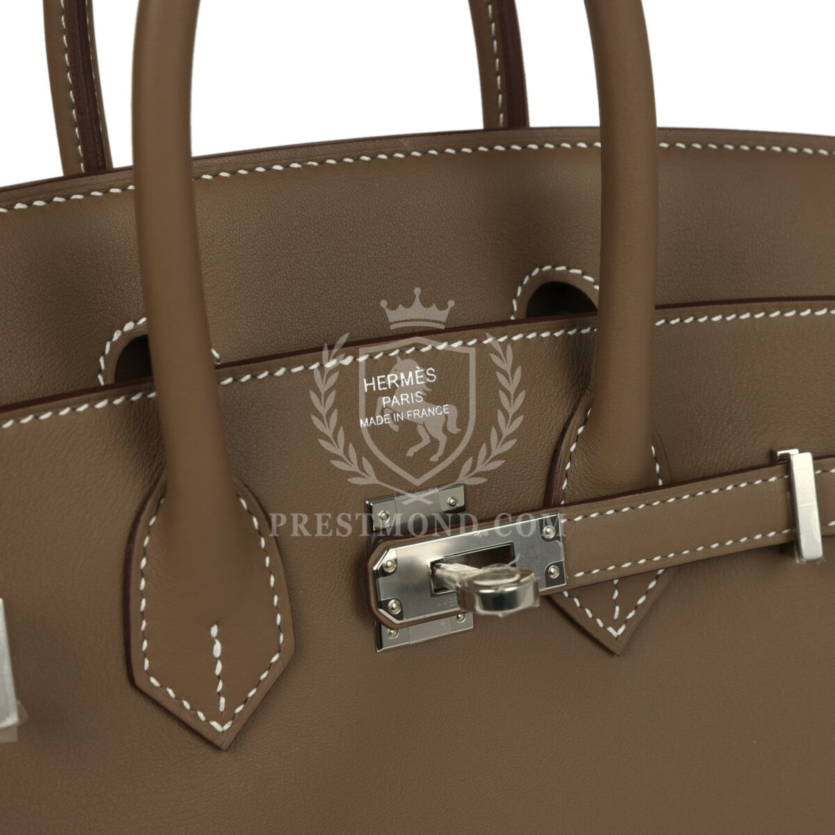 Hermes Birkin 25 Etoupe Swift PHW — изображение 7