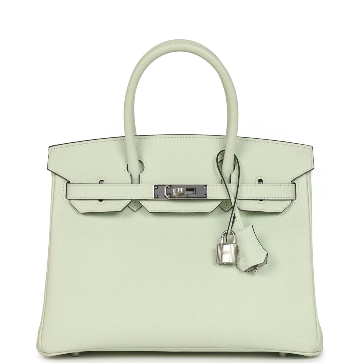 Hermes Birkin 30 Vert Fizz Epsom PHW