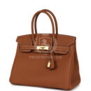 Hermes Birkin 30 Togo Gold GHW