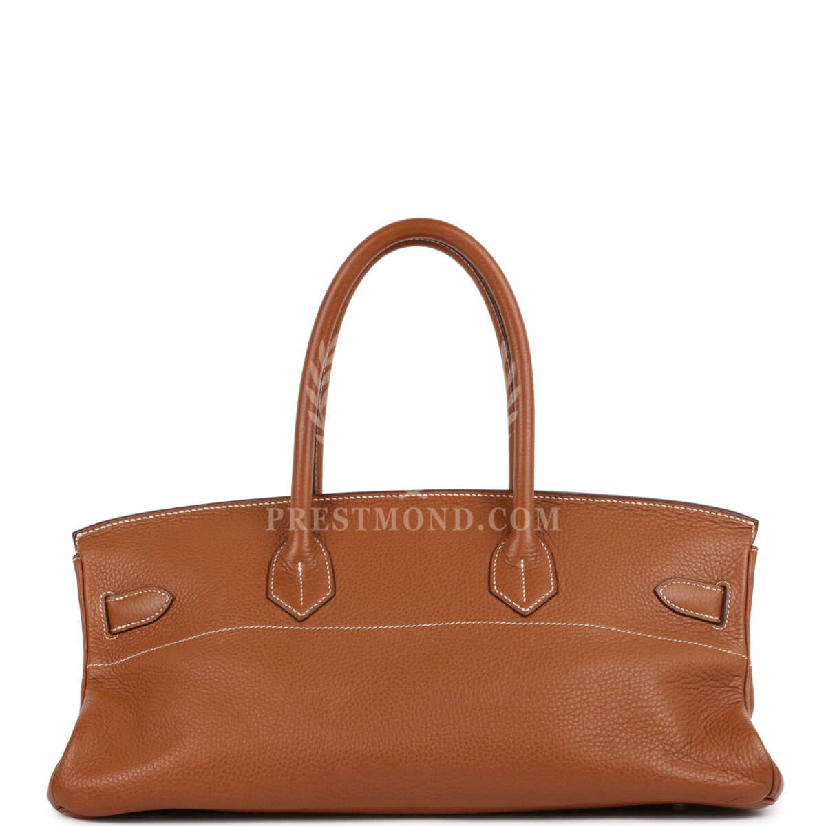 Vintage Hermes Shoulder Birkin 42 JPG Gold Clemence PHW — изображение 4