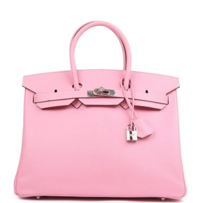 Hermes Special Order (HSS) Birkin 35 Bubblegum Epsom PHW