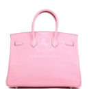 Hermes Special Order (HSS) Birkin 35 Bubblegum Epsom PHW