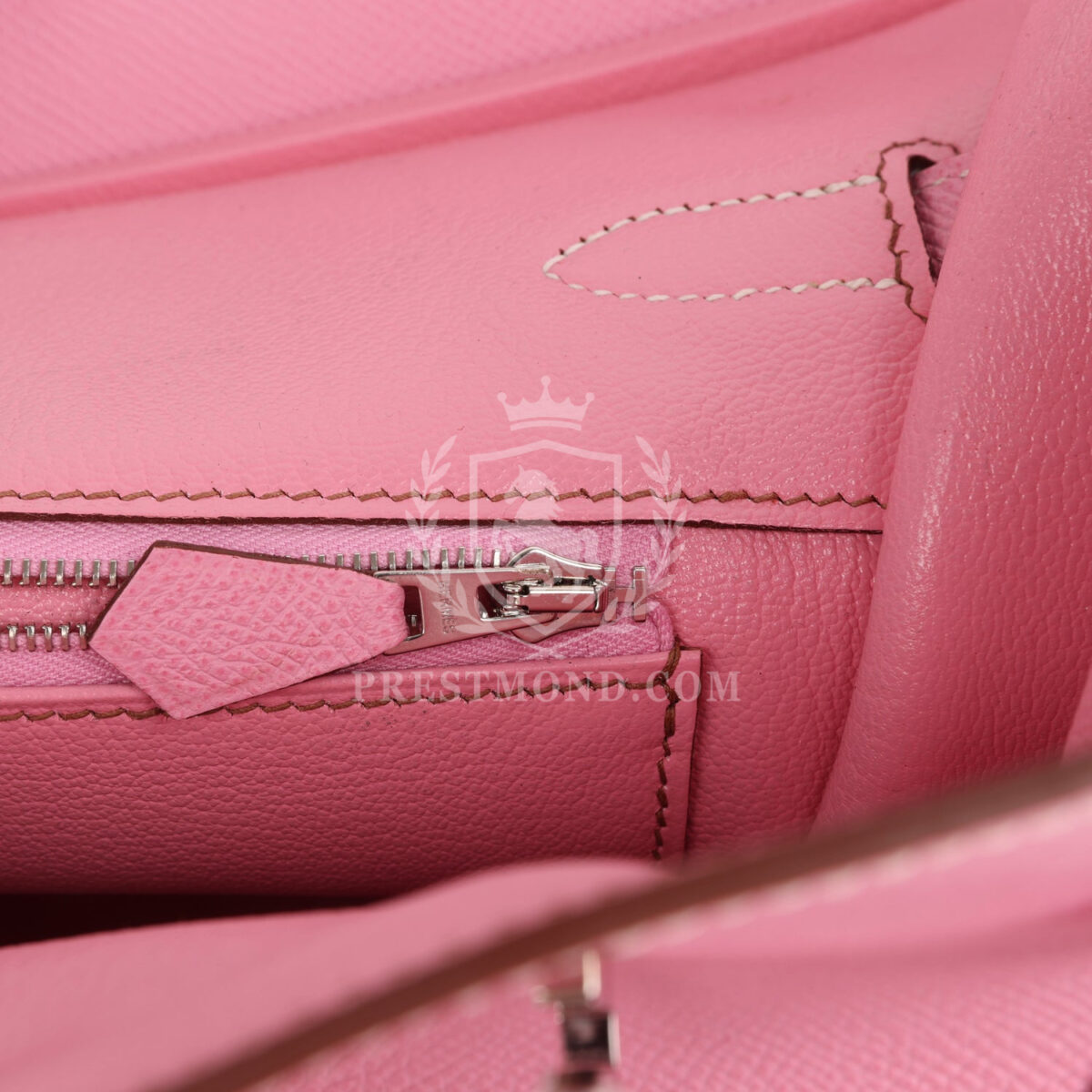 Hermes Special Order (HSS) Birkin 35 Bubblegum Epsom PHW — изображение 9