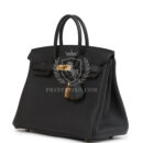 Hermes Birkin 25 Black Togo GHW