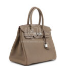 Hermes Birkin 30 Etoupe Togo PHW