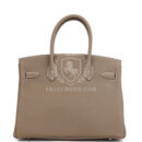Hermes Birkin 30 Etoupe Togo PHW