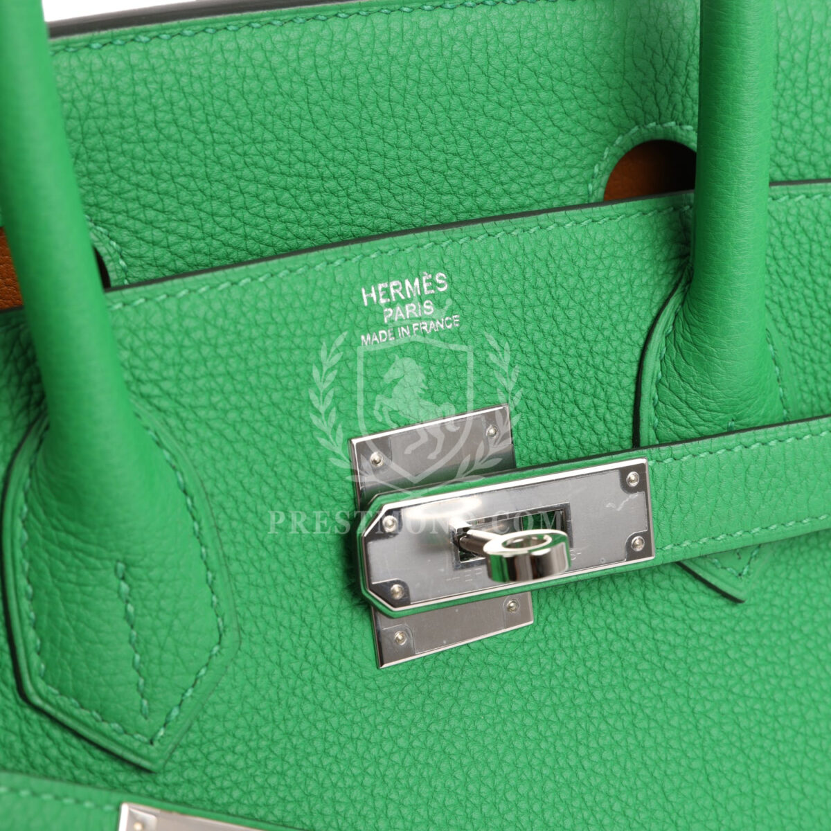 Hermes Birkin 30 Bambou Verso Togo PHW — изображение 7