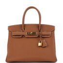 Hermes Birkin 30 Togo Gold GHW