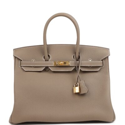 Hermes Birkin 35 Etoupe Togo GHW