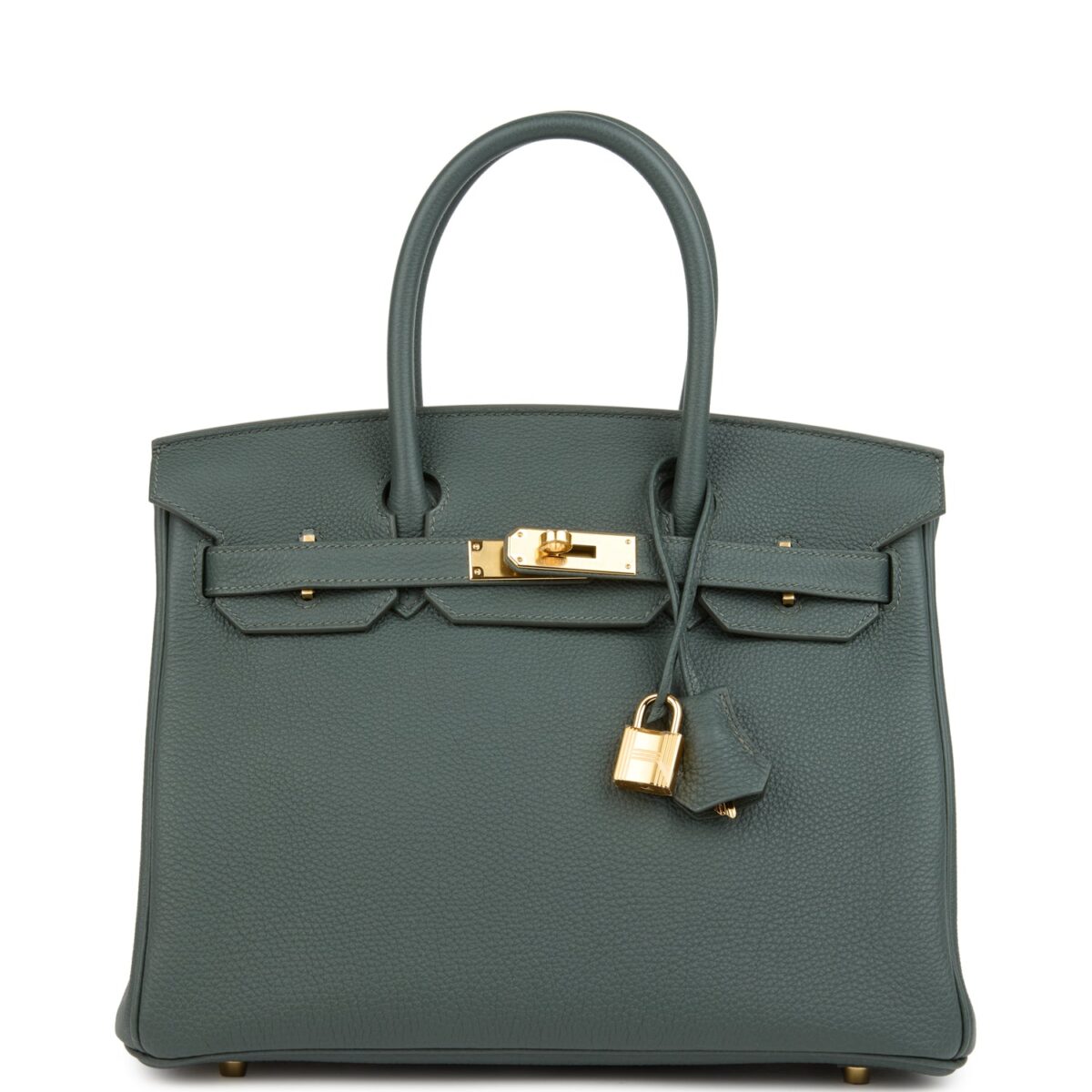 Hermes Birkin 30 Vert Mangrove Togo GHW