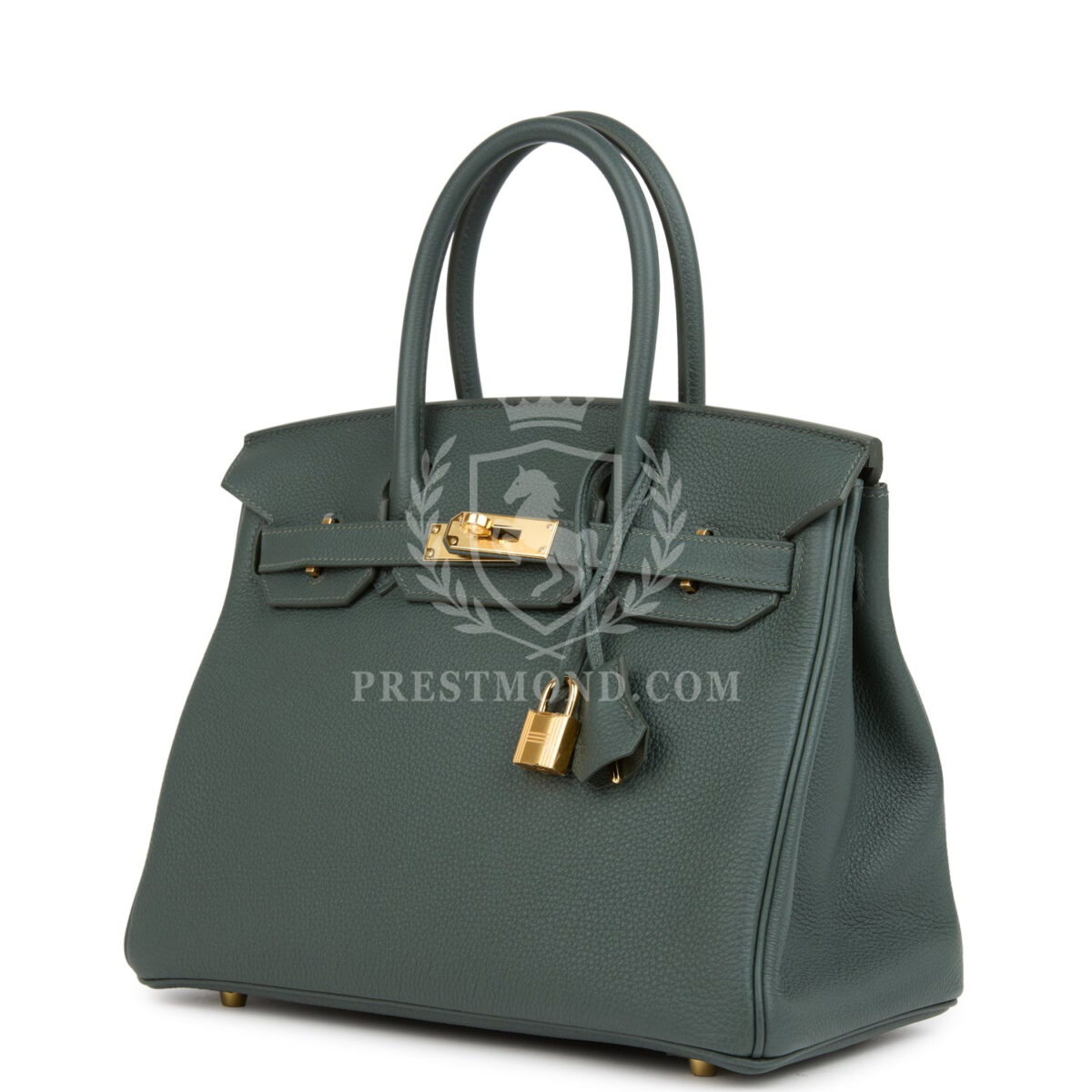 Hermes Birkin 30 Vert Mangrove Togo GHW — изображение 5