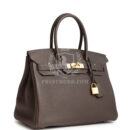 Hermes Birkin 30 Ebene Togo GHW