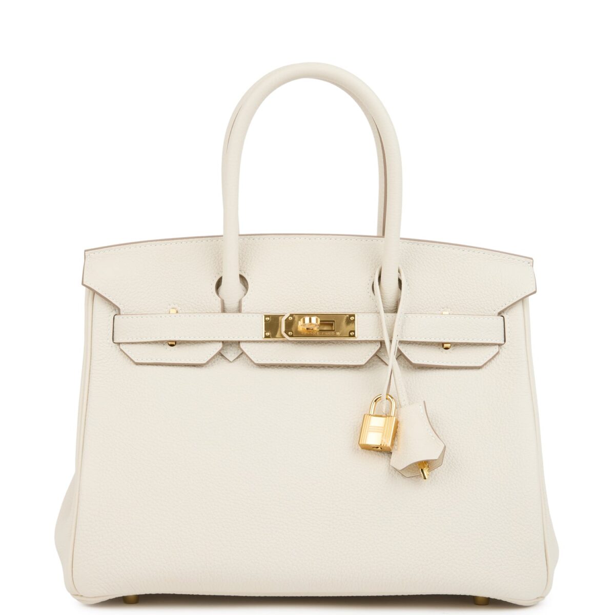 Hermes Birkin 30 Craie Togo GHW