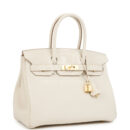 Hermes Birkin 30 Craie Togo GHW
