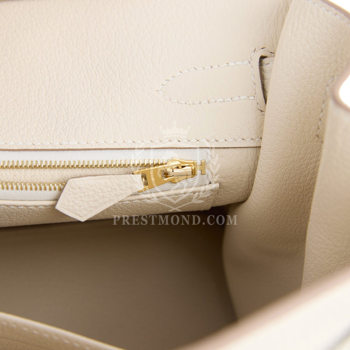 Hermes Birkin 30 Craie Togo GHW — изображение 9
