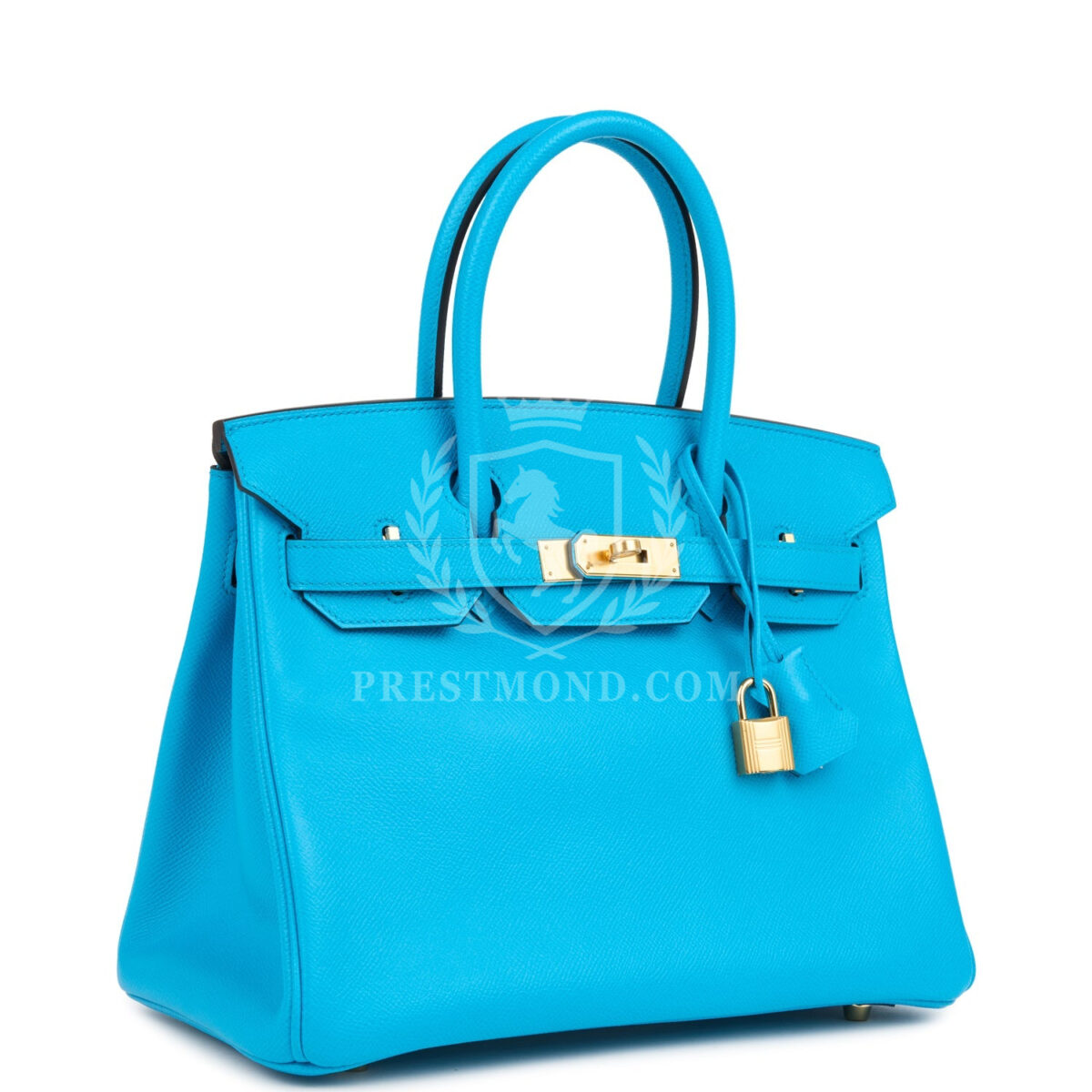 Hermes Birkin 30 Bleu Frida Epsom GHW — изображение 2