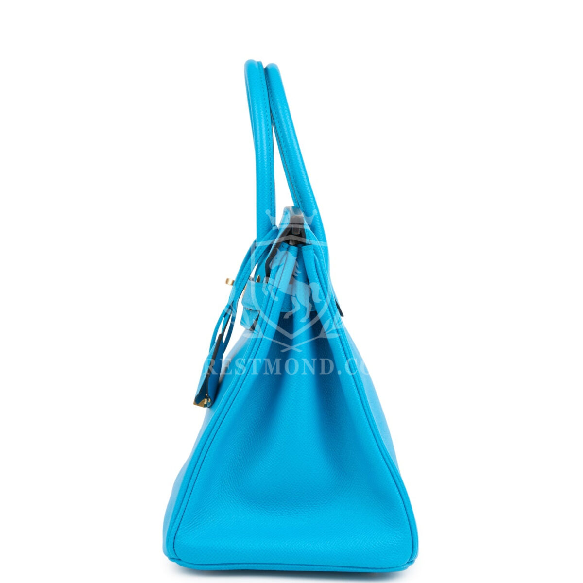 Hermes Birkin 30 Bleu Frida Epsom GHW — изображение 3