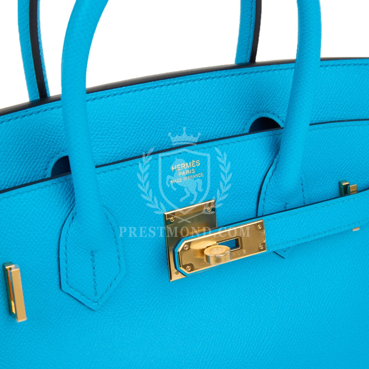 Hermes Birkin 30 Bleu Frida Epsom GHW — изображение 7
