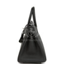 Hermes Birkin 25 Black Togo Brushed PHW
